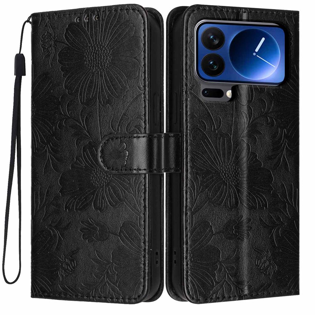 For Xiaomi 15 Ultra Magnetic Case Carbon Fiber Texture Water Transfer PC Phone Cover