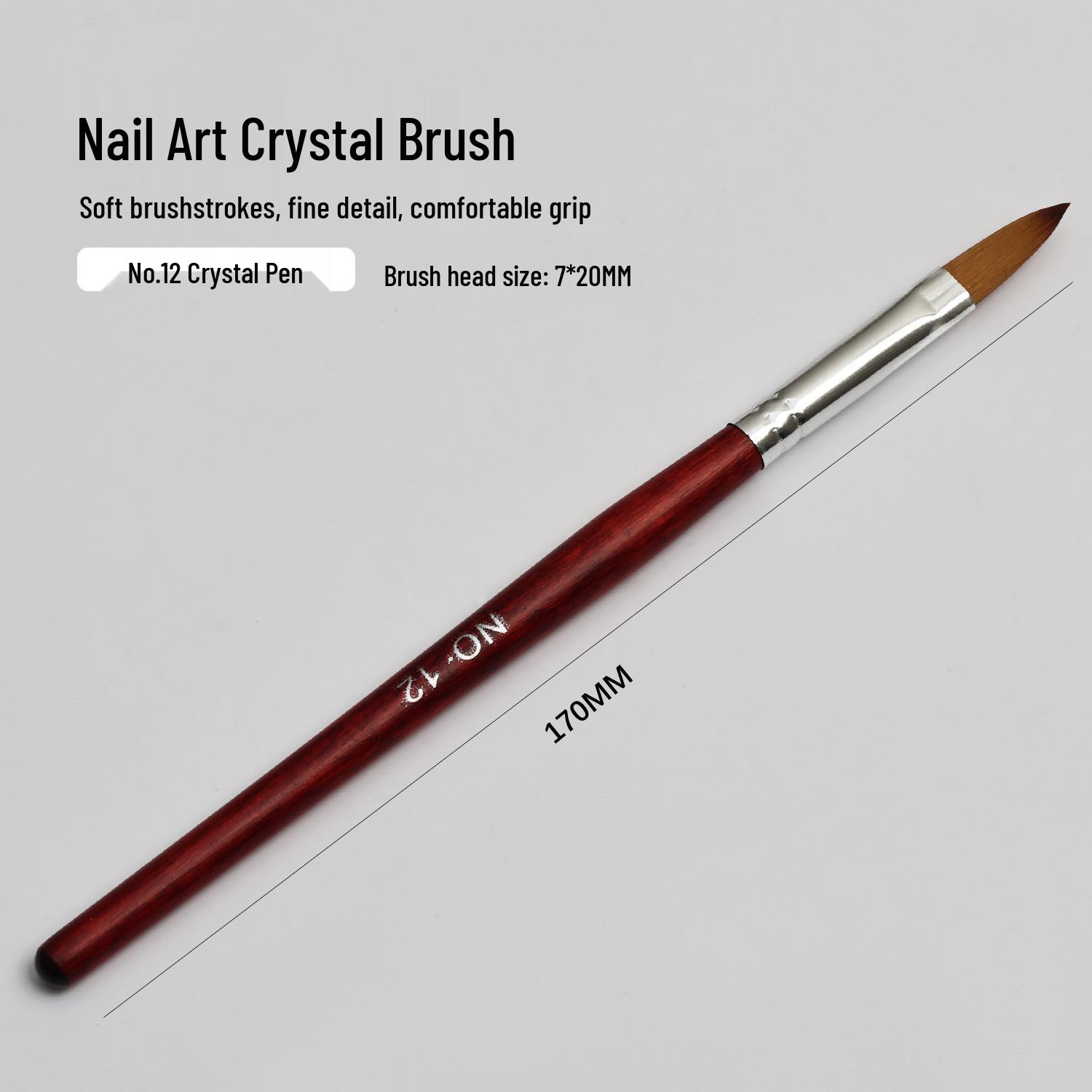 

Ручка з палісандра Кристалічна ручка для нейл-арту - Інструмент для гелевої фарби,花の різьблення та кольорового розпису