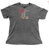 Vintage Jazz T Shirt New Orleans Saxophone Embroidered Faded Tag Cut Fits Size L