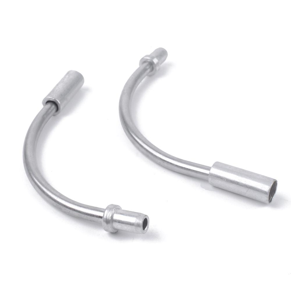 4 Sets MTB Mountain Bike V Brake Noodles Cable Guide Bend Tube Pipe Sleeves Protector Hose