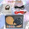 Nakano Miku Cosplay Headphones, Foldable with Built-in Microphone, Dual-Use Wired and Wireless Bluetooth 5.0, Music, Calls, Phone Calls, and Working