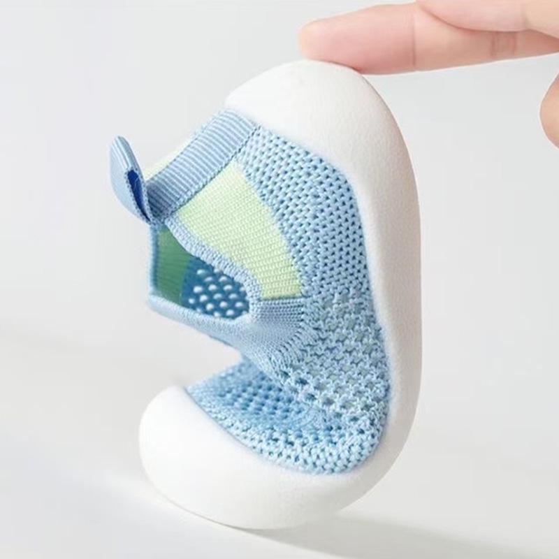 Summer Baby Walking Shoes: Soft Sole, Non-Slip Mesh, Breathable.