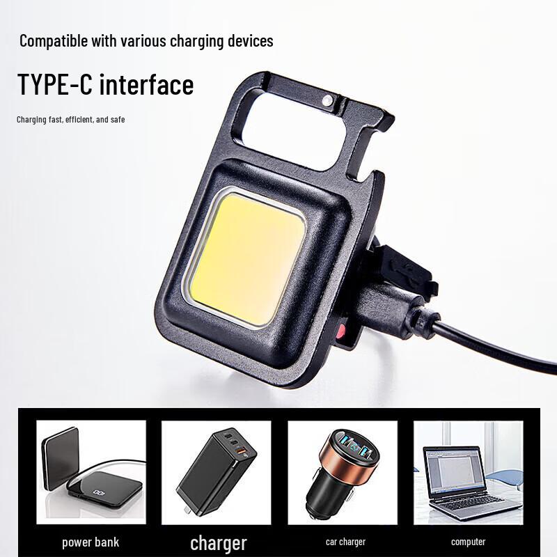 Mini Portable Rechargeable LED Flashlight