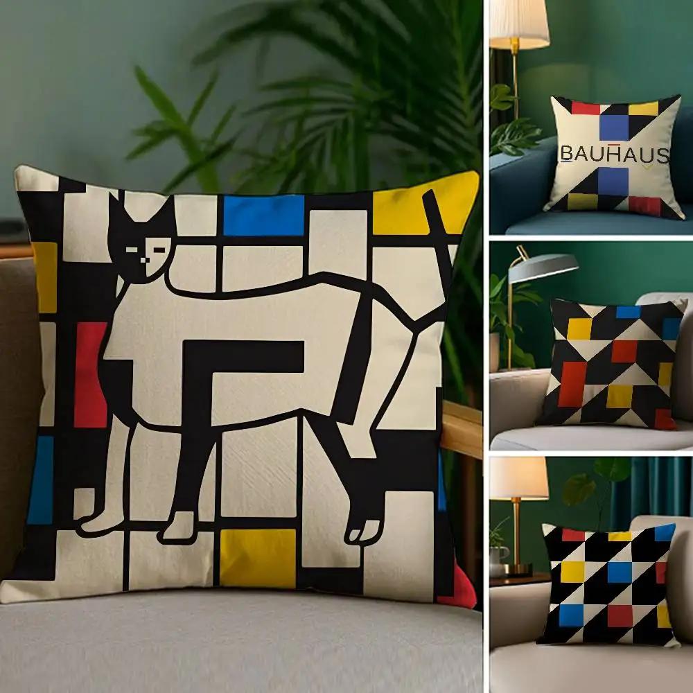 Home Decor Modernist Geometric Pattern Digital Print Pillow Pattern Cushion Cover Suitable for Sofa Bedroom Car Pillow Cover