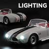 1/24 Ford Shelby Cobra 427 S/C Alloy Model Car Toy Diecasts Casting Sound and Light Car Toys for Children Vehicle