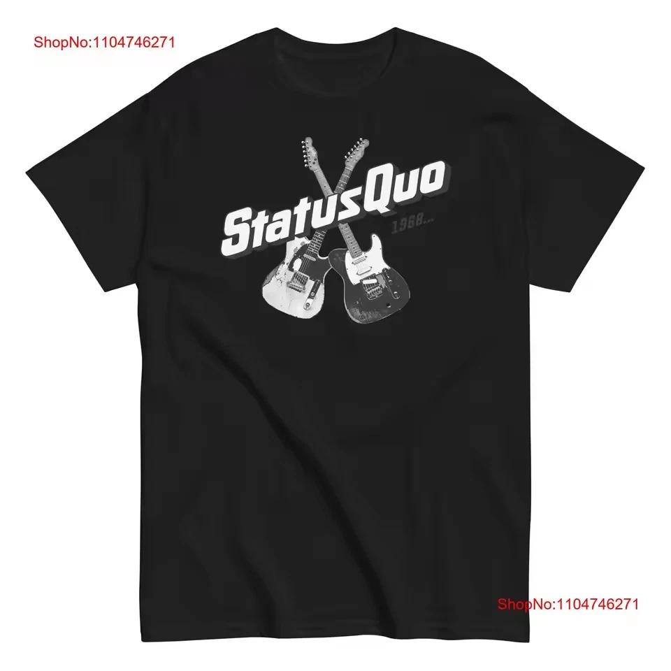 

STATUS QUO CROSSED GUITAR 1968 T shirt SIZE 6XL BRAND NEW! L