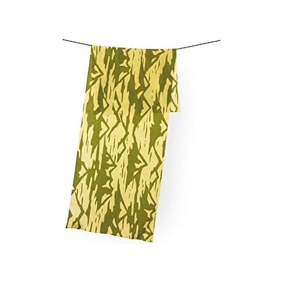Maeda Dyeing ANDRIAS (Giant Salamander) Outdoor Tenugui Towel - Mountain Yellow, Approx. 100cm x 34cm, 100% Cotton, Odor-Resistant, Antibacterial,