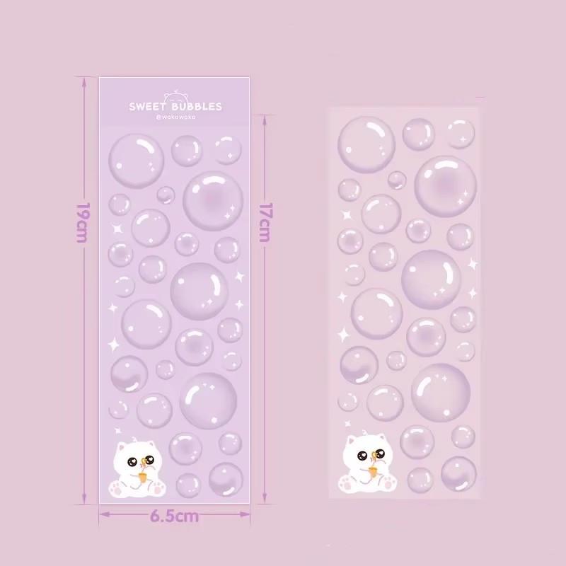 Bubble Dreamland Element Sticker Stars Decal Stickers Scrapbooking Stationery Hearts Stickers