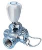 Water Drain Cross Branch Valve, 3-Way Branch, JB41JK-13