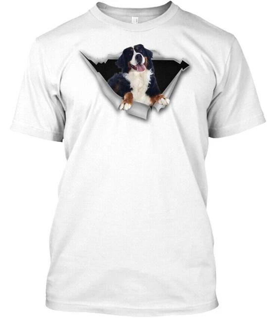 Torn Bernese Mountain Dog TTshirt Made in the USA Size S to 5XL S