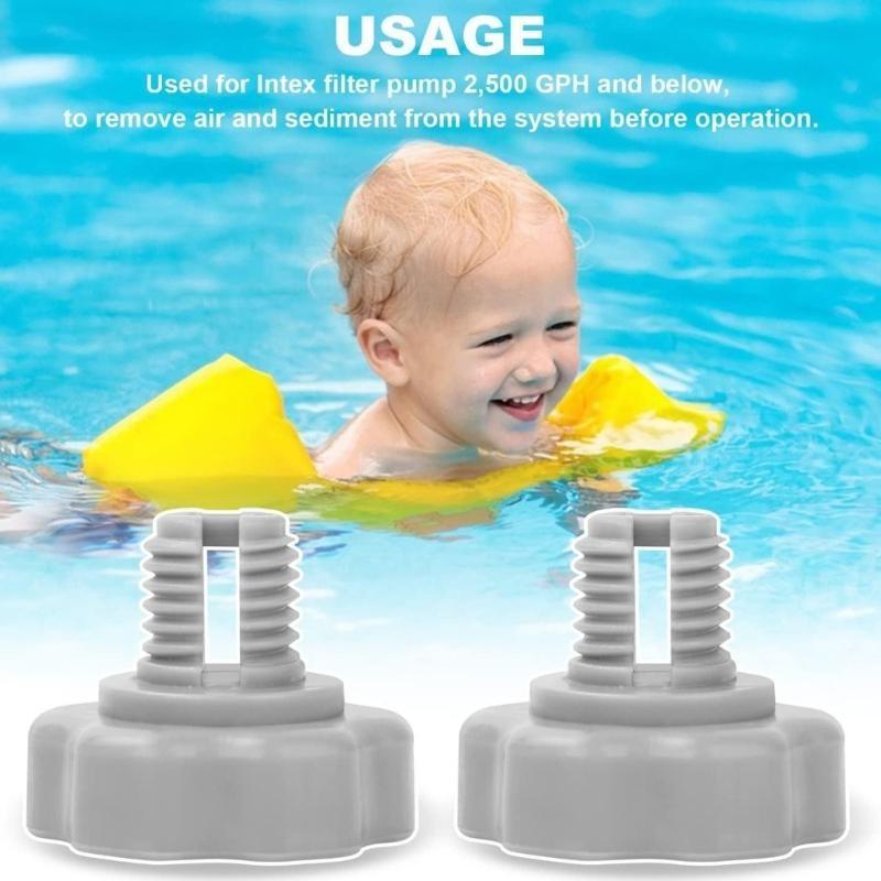 PVC Filter Reparaturset Pool Dichtungen Ersatz Filtergehäuse Ringe Wartungsset für Durchflusskapazität