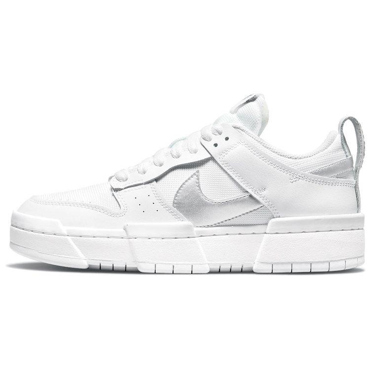 Nike Dunk Low Disrupt 'White Metallic Silver' Women's DJ6226-100