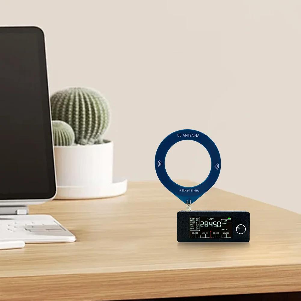 SI4732 0.5-108mhz Portable Radio LSB USB AM FM FM/AM Radio 1.9inch IPS Screen All Band Radio Receiver HF SW MW VHF Radio