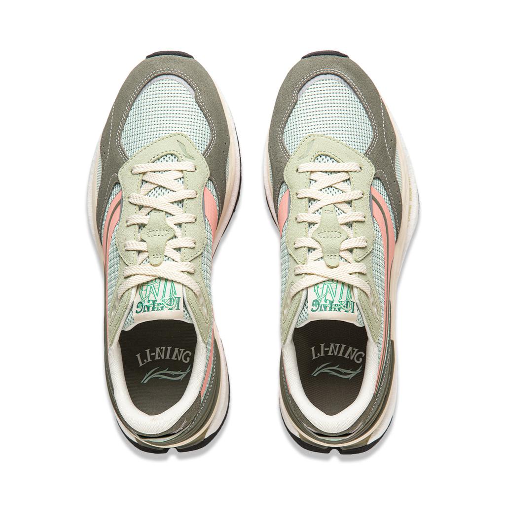 Li Ning Zhongning M1000 Cushioning Slip Resistant Abrasion Resistant Breathable Support Rebound Low Top Casual Shoes AGCU073-13