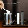 Kitchen Powerful Stirrer Milk Frother Handheld Foam Maker for Lattes Whisk Drink Mixer Coffee Electric Rechargable Egg Beater