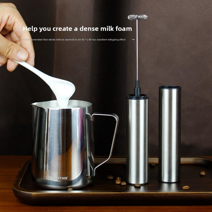 Kitchen Powerful Stirrer Milk Frother Handheld Foam Maker for Lattes Whisk Drink Mixer Coffee Electric Rechargable Egg Beater