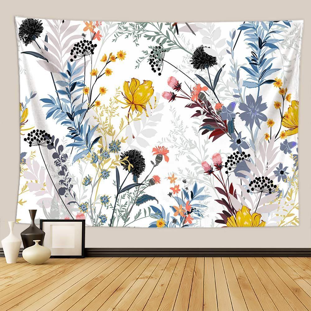 Tapestry Vintage Court Flowers 75x100