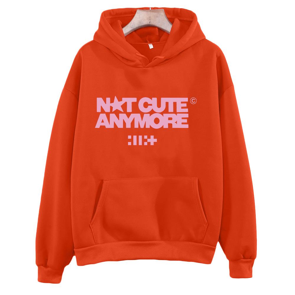 Mikiny s albem ILLIT Už nejsou roztomilé Mikina ILLIT dívčí kapely Korejská móda Dámské Pánské Oblečení Dlouhý rukáv Ležérní Y2K Mikiny