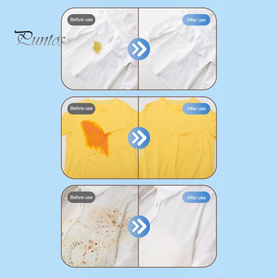 Quick Stain Removal Cleaner 1/2/3Pcs 120ml Laundry Remover Active Fabrics Enzyme High Efficient Garment