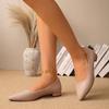 2025 Spring New Work Shoes Black Professional Women High Heels Shoes Pumps Low-heeled  Office Career Formal Women Shoes