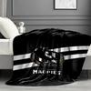 Football Club Print Blanket - Soft & Comfortable, for Bedroom, Travel, Sofa, Home Decoration - Birthday Christmas Gift for Friend