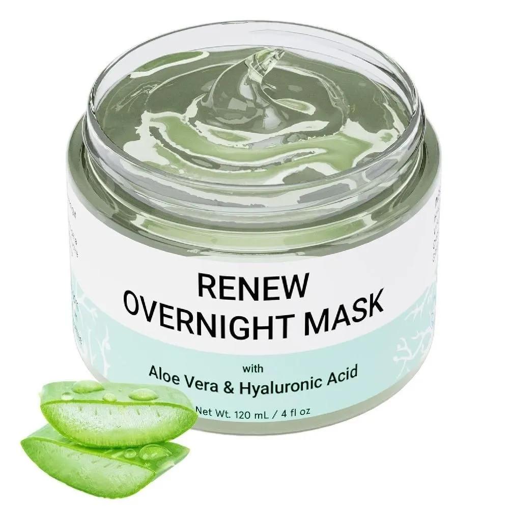 German DoubleTree RENEW Night Mask Face Contains Aloe Vera and Hyaluronic Acid