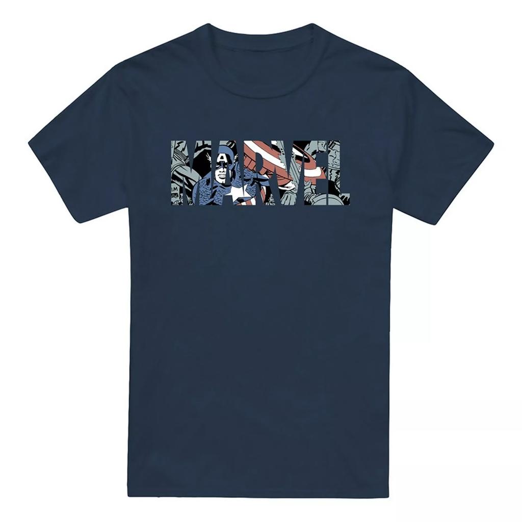 Captain America Mens Window T-Shirt