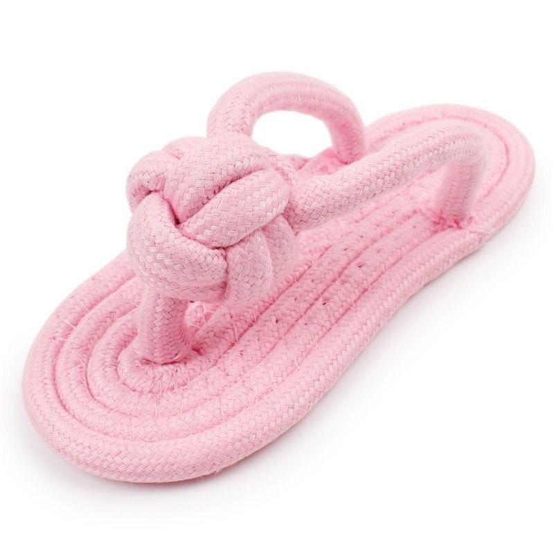 Funny Dog Chew Toy Cotton Slipper Rope Toy For Small Large Dog Pet Teeth Training Molar Toys Interactive Dog Toy Dog Accessories