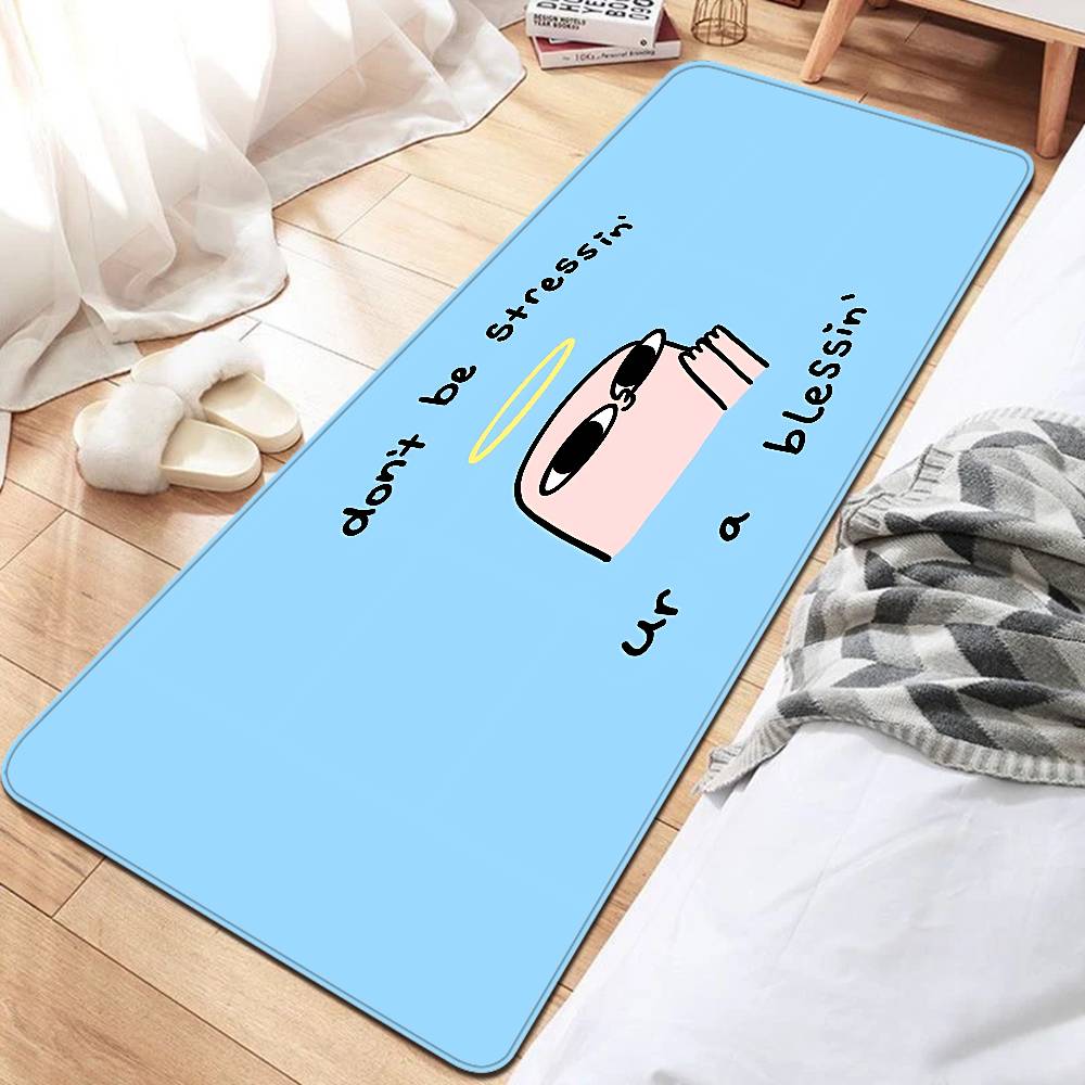 Cartoon Funny Big Eyes Ketnipz Floor Carpet Nordic Style Home Doormat Bathroom-Toilet Mats Bedroom Hotel Decor Mat