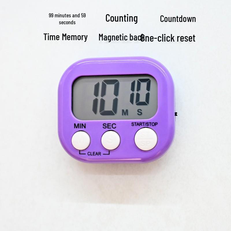 Kids' Kitchen Timer & Alarm Clock for Baking & Study