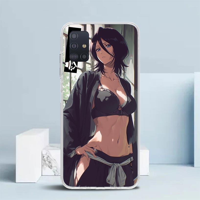 

Чехол-книжка Bleach Кучики Рукия для Samsung Galaxy A12 A22 A32 A52 A72 A02S Чехол для телефона Note 20 Ultra 10 S10 Plus A51 A71 A50S A2 Samsung A30S