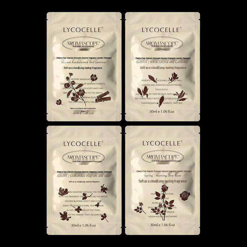 Zhanjia Four Seasons Floral Scent Laundry Detergent Travel Samples