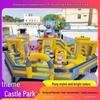 Large Outdoor Inflatable Children's Bouncy Castle with Big Slide