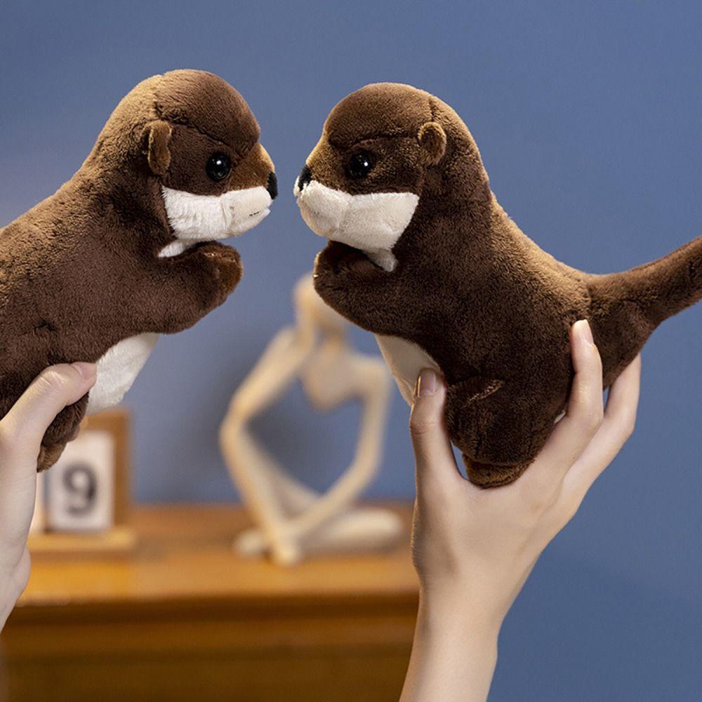 

Cute Wishing Otter Plush Toys Soft Kid Stuffed Toys Gift Baby Animal Doll