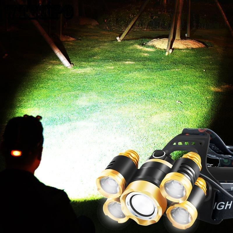 COB Running Light USB Charging Light LED Floodlight Outdoor Camping Head Light Adjustable Led Headlamp Outdoor Working Night Light Flashlight