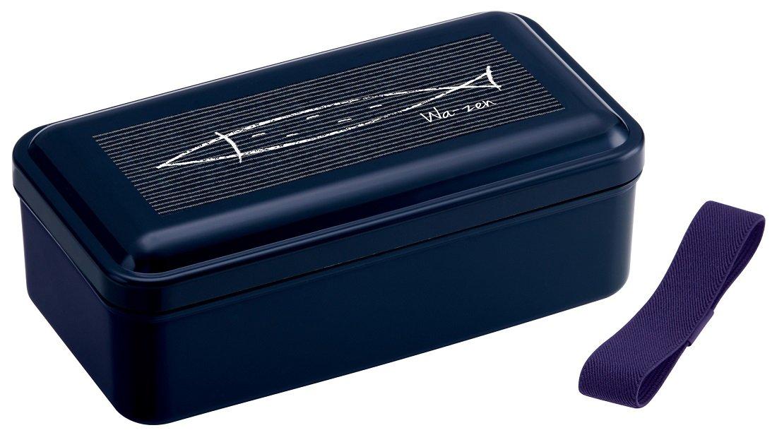 

Skater Lid Bento 870ml Large Japanese Style Fish Navy Made in SLLB9 Dome-shaped Box, Capacity, Design, Blue, Men s, Japan,