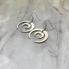 Bohemian Celestial Gold Moon Earrings