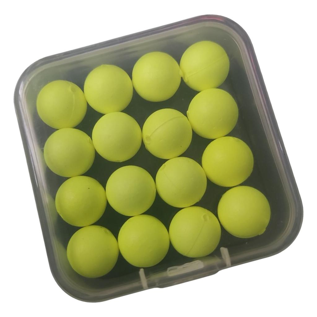 16Pcs Fishing Float Round Fly Fishing Bobber Float Beads Fishing Bobber Fishing Float Bobbers Strikes Indicators Set