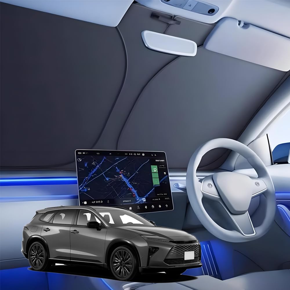 

For Crown Estate RS Z (March 2025 - Present) Car Sun Shade Front Window серебряный