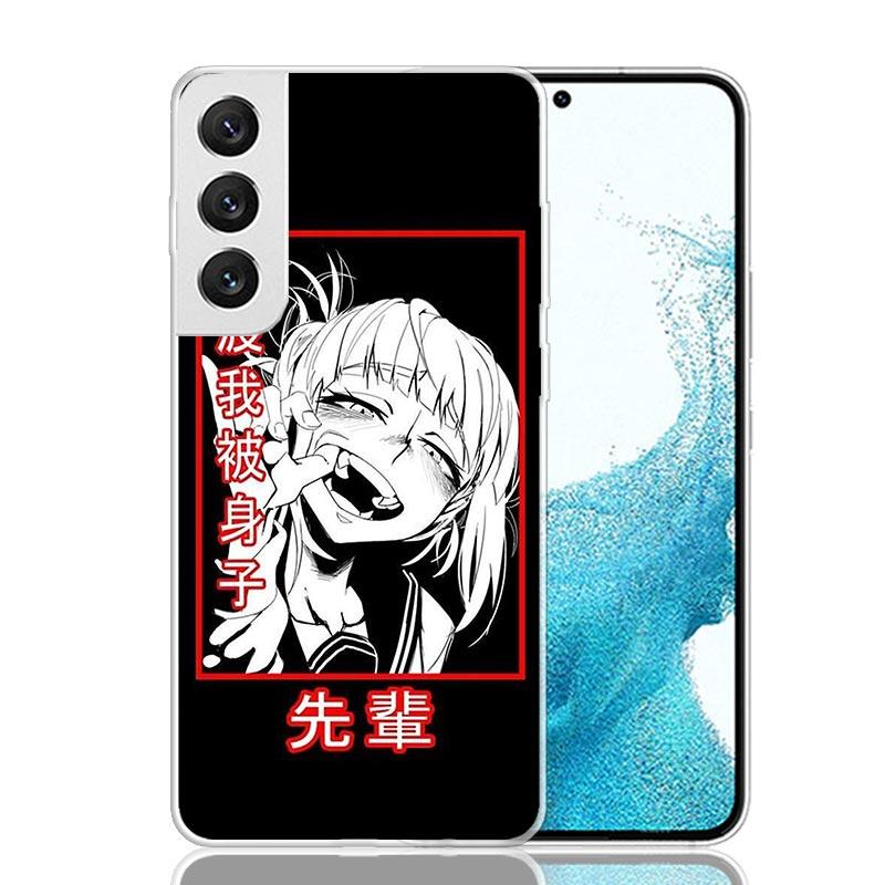 Himiko Toga Waifu Anime My Hero Case Phone Cover for Samsung Galaxy S24 S25 Ultra S23 Plus S22 + S21 S20 FE S10 S25Plus Trend Fu