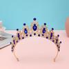 Children's Crystal Tiara Headband: Princess Crown Hair Accessory for Girls' Birthdays and Performances