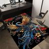 1pc Phoenix Flowers Carpet Anti Slip Polyester Floor Mat for office,Bedroom