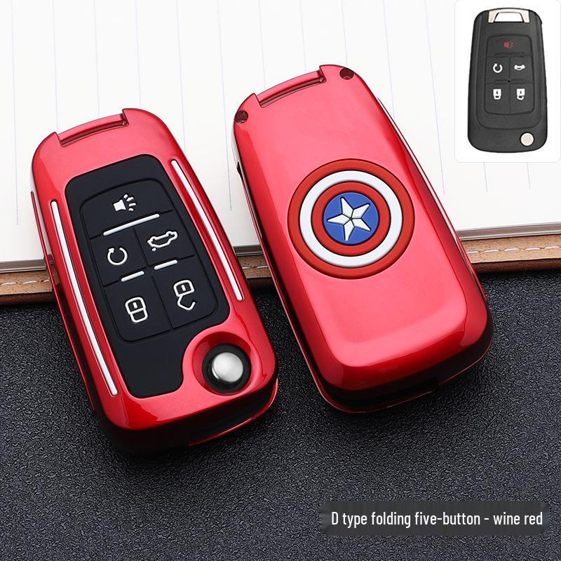 Buick Encore S Fashion Key Case with Buckle and Remote Shell Design