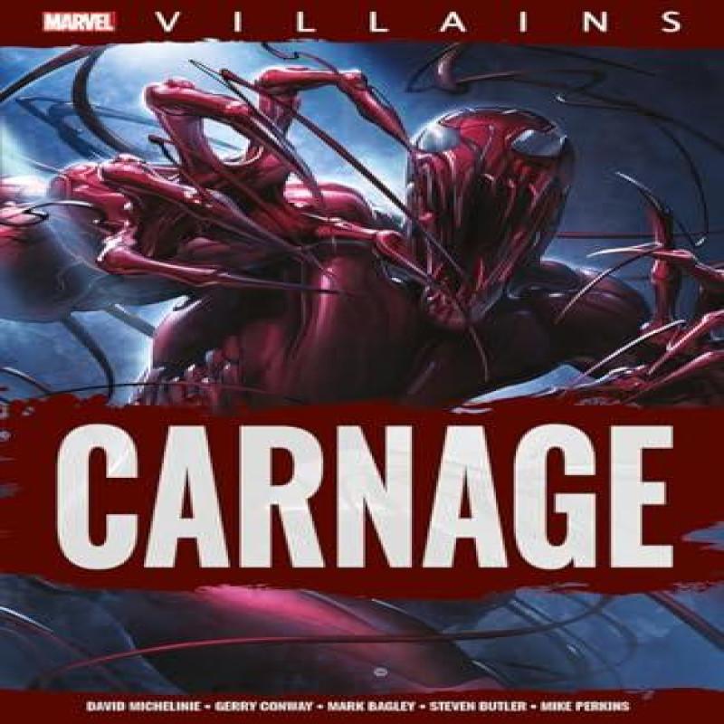 Marvel Villains Carnage by Gerry Conway Paperback Book 9781804911495
