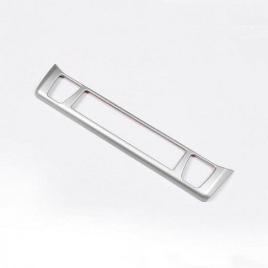 For   Toyota RAV4 Matte Silver Interior Central Control Panel Cover Trim