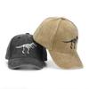 Embroidered Dinosaur Baseball Cap Cotton Kids Sports Hat Casual Sun Hat  Summer