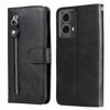 For Motorola Moto G85 5G/S50 Neo 5G Case Zipper Wallet Calf Texture PU Leather Phone Cover