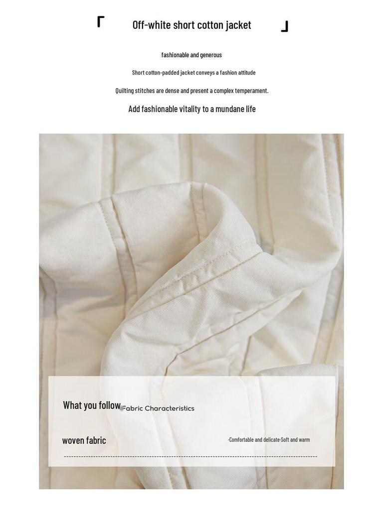 Tachi Women's Loose Fit Round Neck Padded Jacket