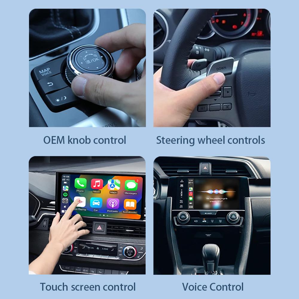 USB Type-C interface Wireless CarPlay Android Auto Smart Mini Box Plug&Play WiFi Fast Connect Compatible with 98% Cars Carplay