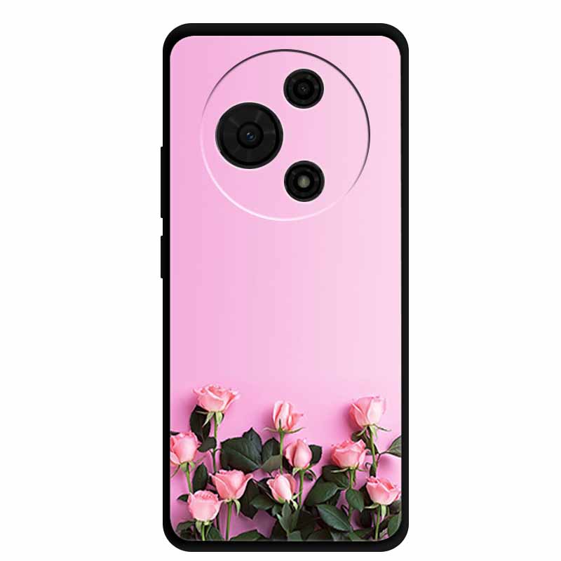 

For TCL 605 Case T517D Gorgeous Cute Colorful Soft TPU Silicone Back Cover for TCL605 Cover Black Phone Case Funda for TCL 605 TCL 605
